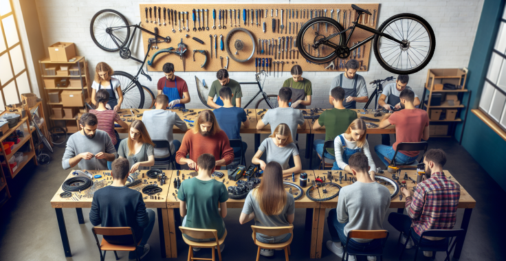 Kerékpárszerelő tanfolyam