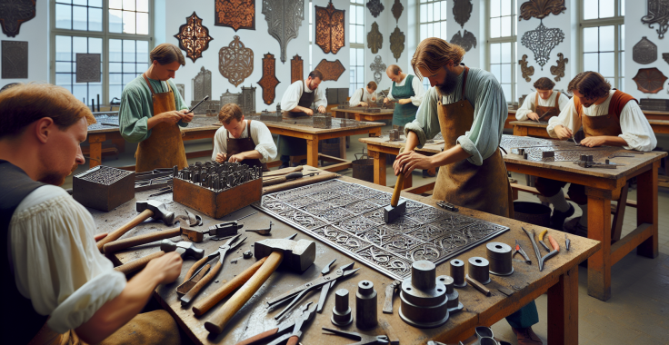 Díszmű- és műemléki bádogos tanfolyam