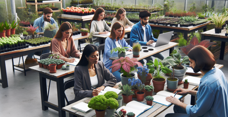 Kertészeti árudai eladó tanfolyam
